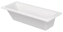 Duravit D-Code duo baignoire acrylique 1700 x 750 mm - blanc - sans pieds