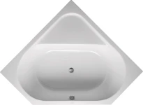 Duravit D-Code baignoire d'angle acrylique 1400 x 1400 mm - blanc - sans pieds