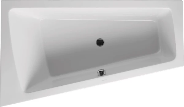 Duravit Paiova baignoire d'angle acrylique 1700 x 1000 x 460 mm - blanc - angle gauche - sans pieds