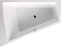 Duravit Paiova baignoire d'angle acrylique 1800 x 1400 mm - blanc - angle gauche - sans pieds