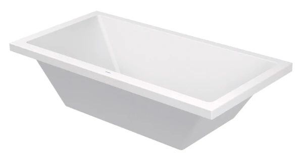 Duravit Starck duo baignoire rectangulaire acrylique 1800 x 900 x 460 mm - blanc - sans pieds