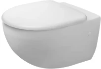 Duravit Architec toilette suspendue - blanc - B365xD575 mm - met fixation invisible