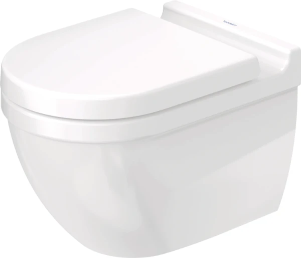 Duravit Starck 3 wc-suspendu Rimless sans bride - blanc - B360xD540 mm - fixations invisibles