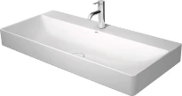 Duravit DuraSquare lavabo 1000 x 470 mm - blanc - avec trou de robinet - sans trop-plein