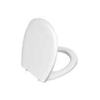 Vitra Conforma siège des toilettes sans couvercle - blanc - charnière inox en une pièce