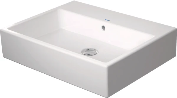 Duravit Vero Air lavabo 600 x 470 mm - blanc - sans trou de robinet - avec trop-plein