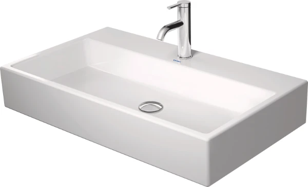 Duravit Vero Air lavabo 800 x 470 mm - blanc - avec trou de robinet - sans trop-plein