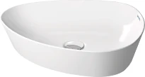 Duravit Cape Cod lavabo à poser 500 x 405 mm - blanc - sans trou de robinet - sans trop-plein