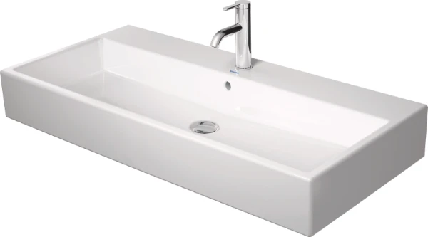 Duravit Vero Air lavabo 1000 x 470 mm - blanc - sans trou de robinet - avec trop-plein - poli