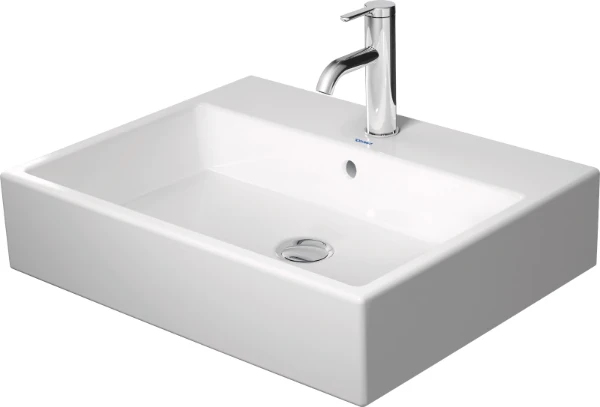 Duravit Vero Air wastafel 600 x 470 mm - wit - met kraangat - met overloop