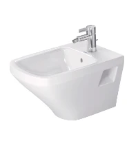 BIDET SUSPENDU DURAVIT DURASTYLE 37 - 54 o blanc avec trop-plein et trou