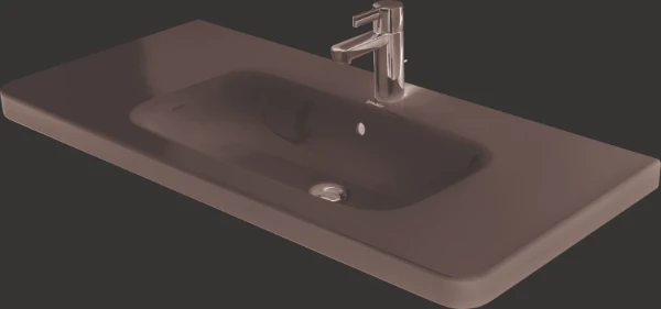 Duravit DuraStyle lavabo 1000 x 480 mm - blanc - avec trou de robinet - avec trop-plein