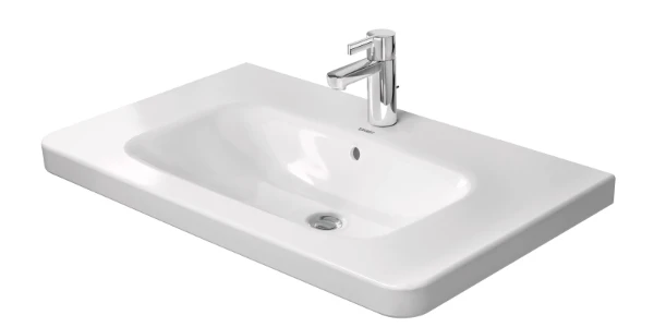 Duravit DuraStyle meuble lavabo 800 x 480 x 65 mm - blanc - avec trou de robinet - avec trop-plein