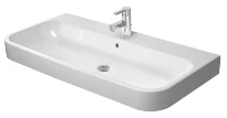 Duravit Happy D.2 meuble lavabo 1000 x 505 mm - blanc - avec trou de robinet - avec trop-plein