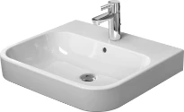 Duravit Happy D.2 lavabo 600 x 505 mm - blanc - avec trou de robinet - avec trop-plein