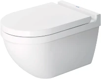Duravit Starck 3 wc-suspendu - blanc - B360xD540 mm - fixations invisibles