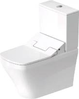 Duravit Durastyle cuvette à poser sortie Vario pour SensoWash - blanc - B376xP705 mm