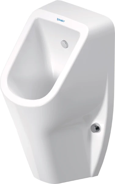Duravit D-Code urinoir inclusief sifon - 565 x 305 x 290 mm - wit - achteraansluiting - rimless