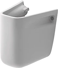 CACHE SIPHON DURAVIT D-CODE blanc pour lave-mains