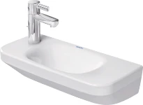 Duravit DuraStyle lave-mains 500 x 220 x 90 mm - blanc - avec trou de robinet droite - sans trop-plein