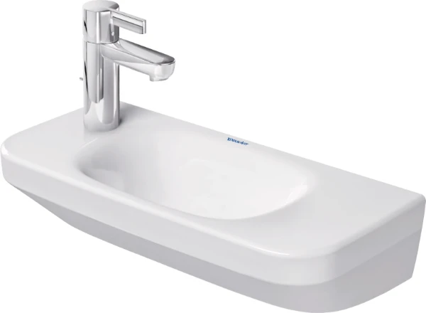 Duravit DuraStyle lave-mains 500 x 220 x 90 mm - blanc - avec trou de robinet droite - sans trop-plein