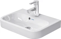 Duravit Happy D.2 lave-mains 500 x 360 mm - blanc - avec trou de robinet - avec trop-plein - avec trou de robinet - avec trop-plein