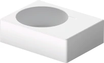 Duravit Scola lavabo 615 x 460 mm - cuvette gauche - blanc - avec trou de robinet - avec trop-plein