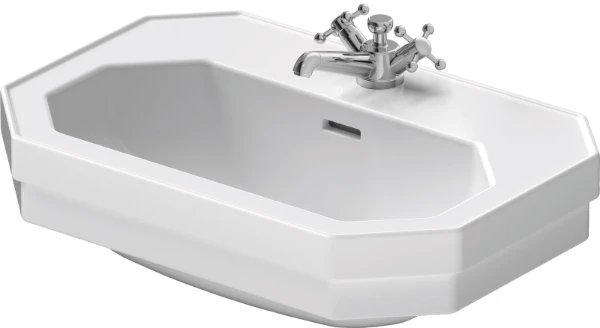 Duravit 1930 lavabo 600 x 410 mm - blanc - avec trou de robinet - avec trop-plein