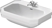 Duravit 1930 lavabo 700 x 500 mm - blanc - avec trou de robinet - avec trop-plein