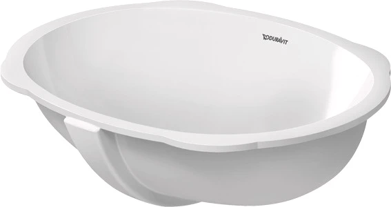 Duravit Santosa lavabo encastré 510 x 375 mm - blanc - sans trou de robinet - avec trop-plein