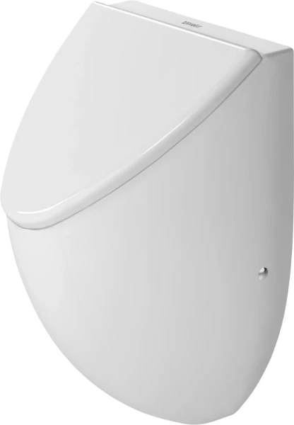 URINOIR DURAVIT FIZZ blanc sans mouche modele avec couvercle (pas inclus)