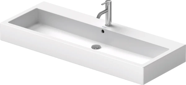 Duravit Vero lavabo 1200 x 470 mm - blanc - avec trou de robinet - avec trop-plein