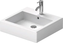 Duravit Vero lavabo 500 x 470 mm - blanc - avec trou de robinet - avec trop-plein