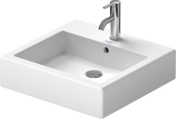 Duravit Vero lavabo 500 x 470 mm - blanc - avec trou de robinet - avec trop-plein
