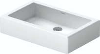 Duravit Vero lavabo à poser 600 x 380 mm - blanc - sans trou de robinet - sans trop-plein - poli
