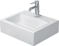 Duravit Vero lave-mains 450 x 350 mm - blanc - sans trou de robinet - avec trop-plein