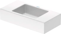 Duravit Vero Air lave-mains 500 x 250 mm - blanc - sans trou de robinet - sans trop-plein