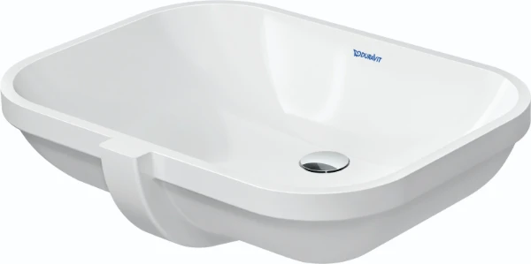 Duravit D-Code inbouwwastafel 560 x 430 mm - wit - zonder kraangat - met overloop