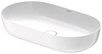 Duravit Luv lavabo à poser 700 x 400 mm - blanc - sans trou de robinet - sans trop-plein - poli