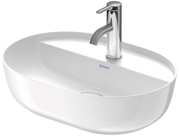 Duravit Luv lavabo 500 x 350 mm - blanc - avec trou de robinet - sans trop-plein - poli