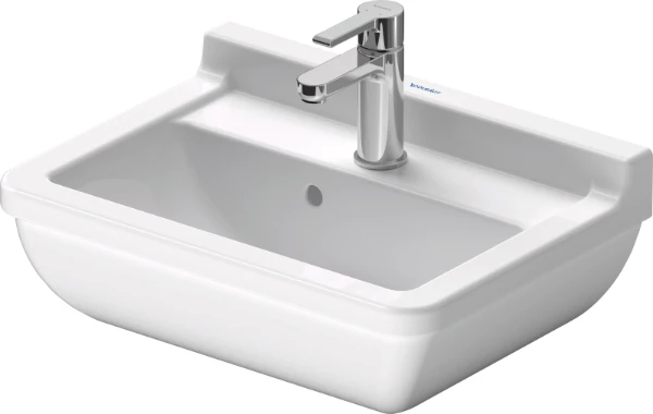 Duravit Starck 3 lavabo 500 x 360 mm - blanc - avec trou de robinet - avec trop-plein
