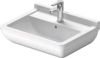 Duravit Starck 3 lavabo 550 x 430 mm - blanc - avec trou de robinet - avec trop-plein
