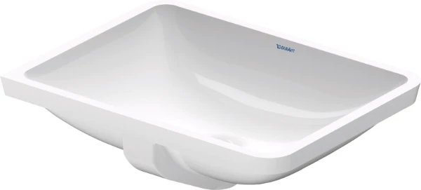 Duravit Starck 3 onderbouwwastafel 530 x 365 mm - wit - zonder kraangat - met overloop - geslepen