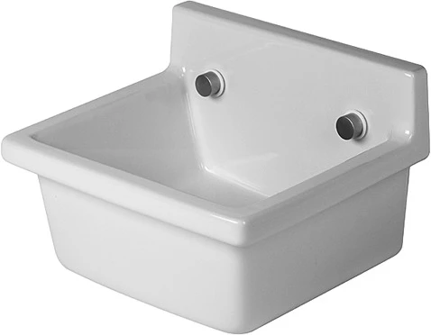 Duravit Starck 3 déversoir 480 x 425 mm - blanc - sans trop-plein