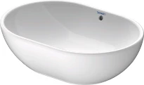 Duravit Foster lavabo à poser 495 x 350 mm - blanc - sans trou de robinet - avec trop-plein