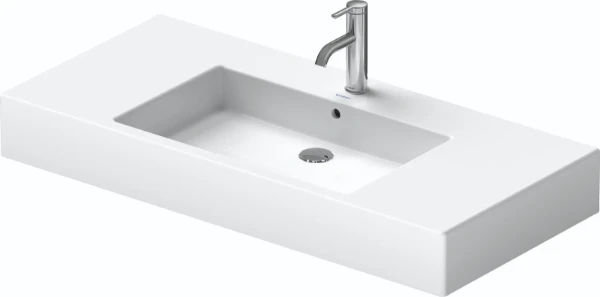 Duravit Vero meuble lavabo 1050 x 490 mm - blanc - avec trou de robinet - avec trop-plein