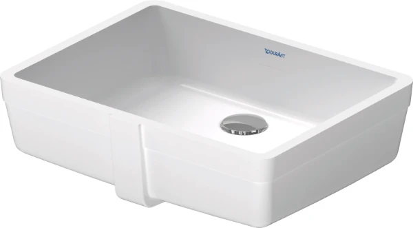 Duravit Vero inbouwwastafel 465 x 350 mm - wit - zonder kraangat - met overloop