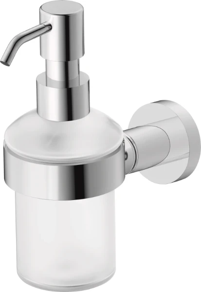 Duravit D-Code distributeur de savon, verre mat chromä