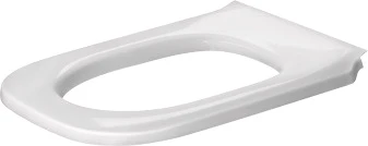 Duravit D-Code Vital siège des toilettes sans couvercle - blanc