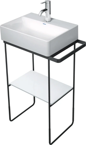 DURAVIT Glazen legger in metaalstruct. v. WT. DuraSquare 073245, wit